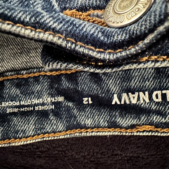 Old Navy Denim Button Fly Mini Skirt - Picture 5 of 6